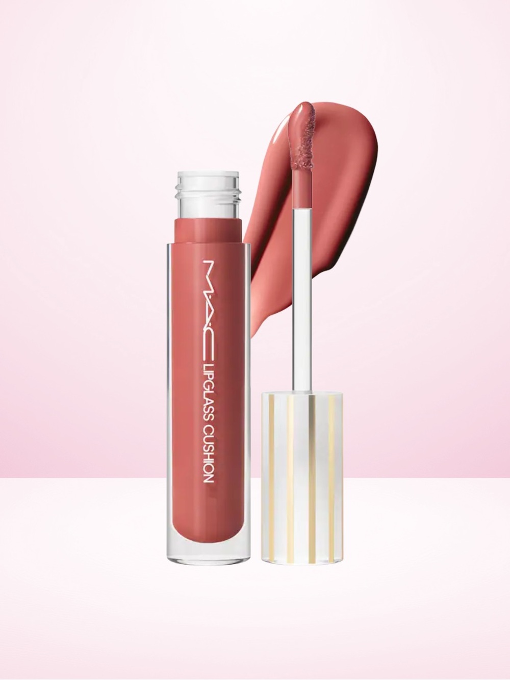 MAC Lipglass Cushion High-Pigment Lip Oil Mauvement